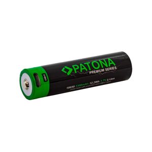 PATONA PATONA - Aku 18650 Li-lon 3350mAh PREMIUM 3,7V s USB-C nabíjením