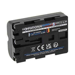 PATONA PATONA - Aku Sony NP-FM500H 2250mAh Li-Ion Platinum USB-C nabíjení
