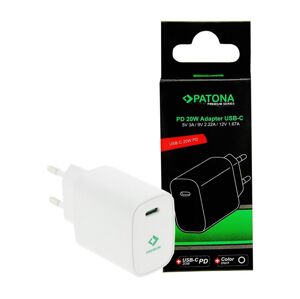 PATONA PATONA - Nabíjecí adaptér USB-C Power delivery 20W/230V bílá