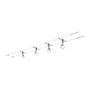 Paulmann Paulmann 94080 - SADA 4xLED/4,8W Lustr na lanku STAGE 230V lesklý chrom