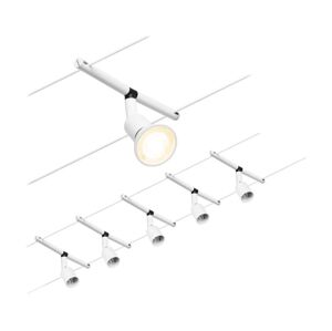 Paulmann Paulmann 94458 - SADA 5xGU5,3/10W Lustr na lanku SALT 230V bílá