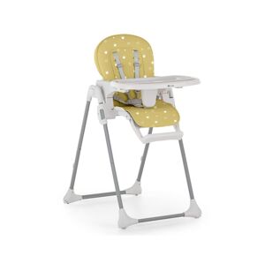 Petite&Mars PETITE&MARS - Dětská jídelní židle GUSTO žlutá
