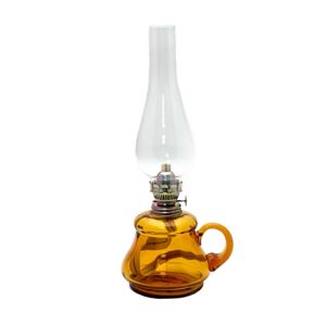 Floriánova huť Petrolejová lampa TEREZA 34 cm hnědá