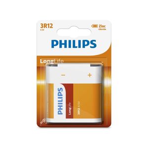 Philips Philips 3R12L1B/10 - Zinkochloridová baterie 3R12 LONGLIFE 4,5V