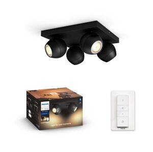Philips 50474/30/P6 - LED Stmívatelné bodové svítidlo Hue BUCKRAM 4xGU10/5W/230V 50474/30/P6