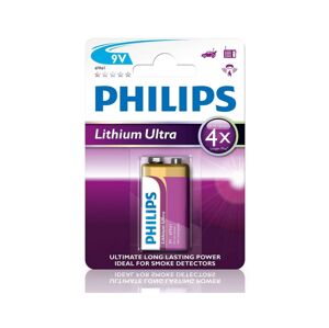Baterie Philips Lithium Ultra 9V 1ks
