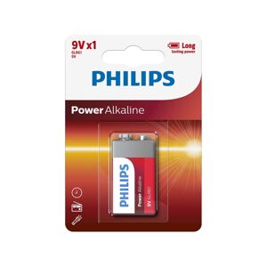 Philips Philips 6LR61P1B/10 - Alkalická baterie 6LR61 POWER ALKALINE 9V