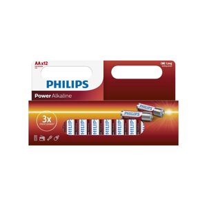 Philips Philips LR6P12W/10 - 12 ks Alkalická baterie AA POWER ALKALINE 1,5V