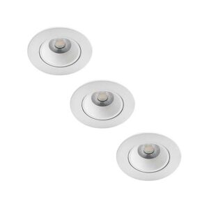 Philips Philips - SADA 3x LED Stmívatelné koupelnové svítidlo ABROSA LED/9W/230V IP44
