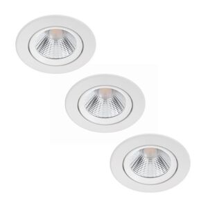 Philips Philips - SADA 3x LED Stmívatelné podhledové svítidlo DIVE 3xLED/5W/230V 2700K