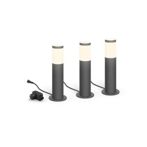 Philips Philips - SADA 3x LED Venkovní lampa UTRECHT GARDENLINK LED/24W/230V 2700K IP44