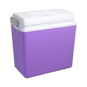 Přenosná autochladnička 23 l 55W/12V/230V fialová/bílá