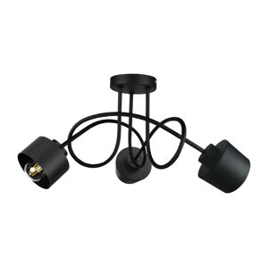 Keter Lighting Přisazený lustr SIMPLY BLACK 3xE27/60W/230V