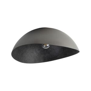 Přisazený lustr SOLARIS 1xE27/60W/230V stříbrná/černá