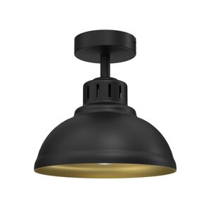 Přisazený lustr SVEN 1xE27/15W/230V černá/zlatá