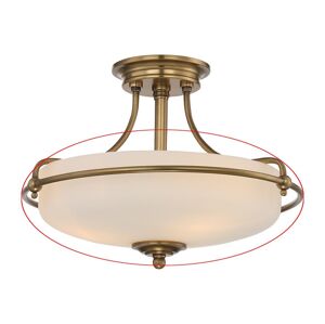 Elstead Quoizel - Náhradní sklo k přisazenému lustru GRIFFIN GS372