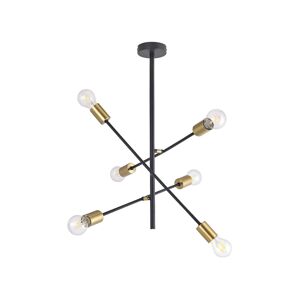 Rabalux Rabalux 2104 - Lustr na tyči LANNY 6xE27/15W/230V