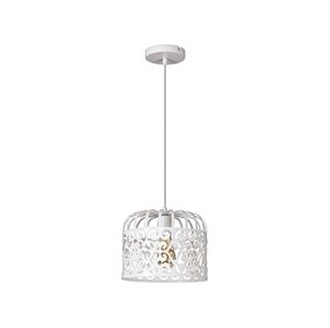 Rabalux Rabalux 2161 - Lustr ALESSANDRA 1xE27/60W/230V bílá