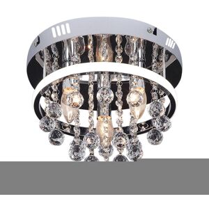 Rabalux Rabalux 2236 - Křišťálový přisazený lustr PALLAS LED/20W/230V + 3xE14/40W