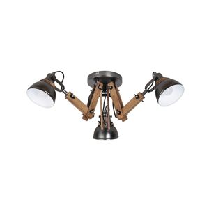 Rabalux Rabalux 2724 - Přisazený lustr AKSEL 3xE14/15W/230V černá