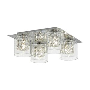 Rabalux Rabalux 3115 - Křišťálové stropní svítidlo DUCHESS 4xG9/40W/230V