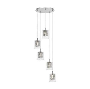 Rabalux Rabalux 3117 - Křišťálový lustr na lanku DUCHESS 5xG9/40W/230V