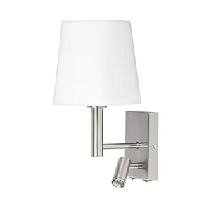 Rabalux Rabalux 6539 - Nástěnné svítidlo HARVEY E27/40W + LED/3W