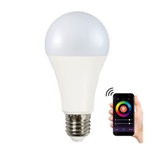 RGB LED Stmívatelná žárovka A65 E27/11W/230V 2700-6500K Wi-Fi Tuya