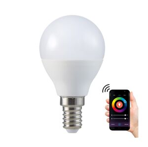 RGB LED Stmívatelná žárovka G45 E14/5,5W/230V 3000-6500K Wi-Fi Tuya