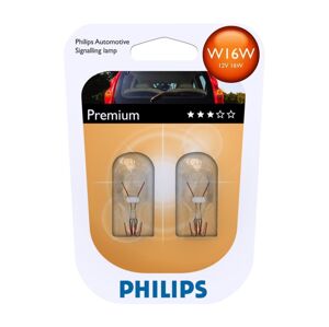 Philips SADA 2x Autožárovka Philips VISION 12067B2 W16W W2,1x9,5d/16W/12V