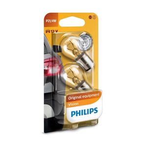 Philips SADA 2x Autožárovka Philips VISION 12594B2 BAZ15d/4W/12V