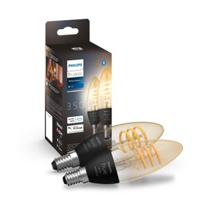 Philips SADA 2x LED Stmívatelná žárovka Philips Hue WHITE AMBIANCE E14/4,6W/230V