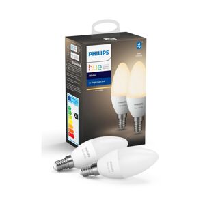 Philips SADA 2x LED Stmívatelná žárovka Philips Hue WHITE E14/5,5W/230V 2700K