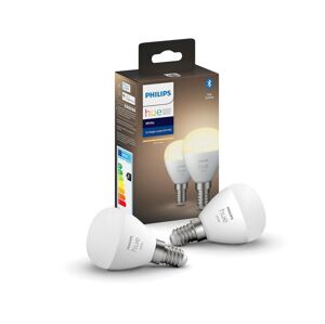 Philips SADA 2x LED Stmívatelná žárovka Philips Hue WHITE P45 E14/5,5W/230V 2700K