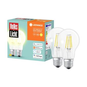 Ledvance SADA 2x LED Stmívatelná žárovka SMART+ A60 E27/6W/230V 2700K - Ledvance