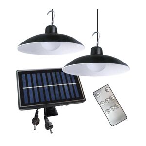 SADA 2x LED Stmívatelné solární závěsné svítidlo LED/6W/3,7V 2000 mAh IP44 + DO