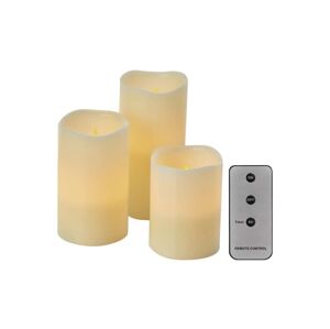 SADA 3x LED Vánoční dekorace 3xLED/3x3AAA + dálkové ovládání DCCV07