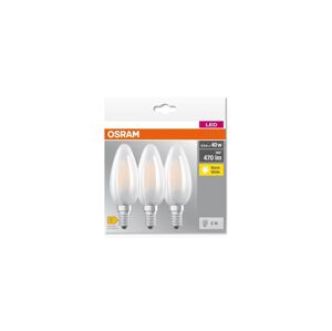 Osram SADA 3x LED Žárovka B40 E14/4W/230V 2700K - Osram