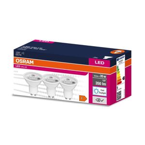 Osram SADA 3x LED Žárovka PAR16 GU10/4,5W/230V 6500K 120° - Osram