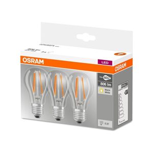 Osram SADA 3x LED Žárovka VINTAGE E27/7W/230V 2700K - Osram