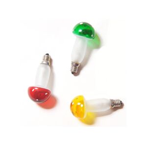 SADA 3x Náhradní žárovka TOADSTOOL E10/20V barevná mix 169100.B