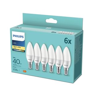 Philips SADA 6x LED Žárovka Philips B35 E14/5W/230V 2700K