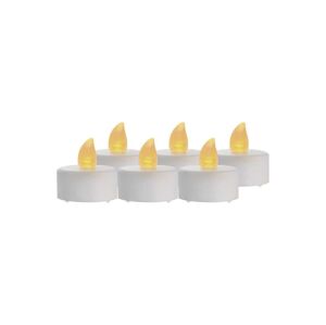 SADA 6x LED Vánoční dekorace 6xLED/6xCR2032 bílá