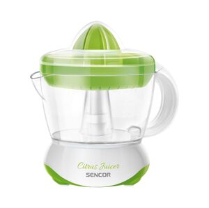 Sencor - Elektrický lis na citrusy 0,7 l 40W/230V bílá/zelená 41004196