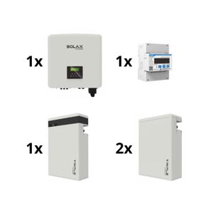 SolaX Power Sol. sestava: 10kW SOLAX měnič 3f + 17,4kWh TRIPLE Power baterie + elektroměr 3f
