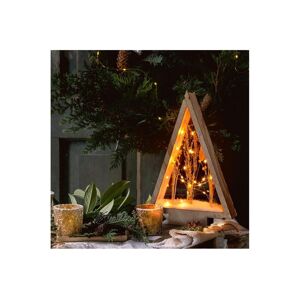 1V267 - LED Vánoční dekorace LED/2xAA zasněžené zimní květiny 1V267