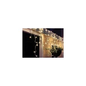1V40-WW LED vánoční závěs, rampouchy, 120 LED, 3m x 0,7m, přívod 6m, venkovní, teplé světlo
