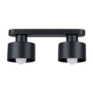 SL.1130 - Stropní svítidlo SAVAR 2xE27/60W/230V černá