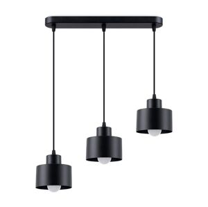 SL.1133 - Lustr na lanku SAVAR 3xE27/60W/230V černá