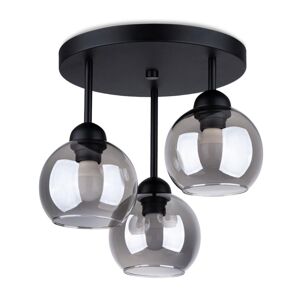 SL.1140 - Lustr na tyči ALINO 3xE27/60W/230V černá
